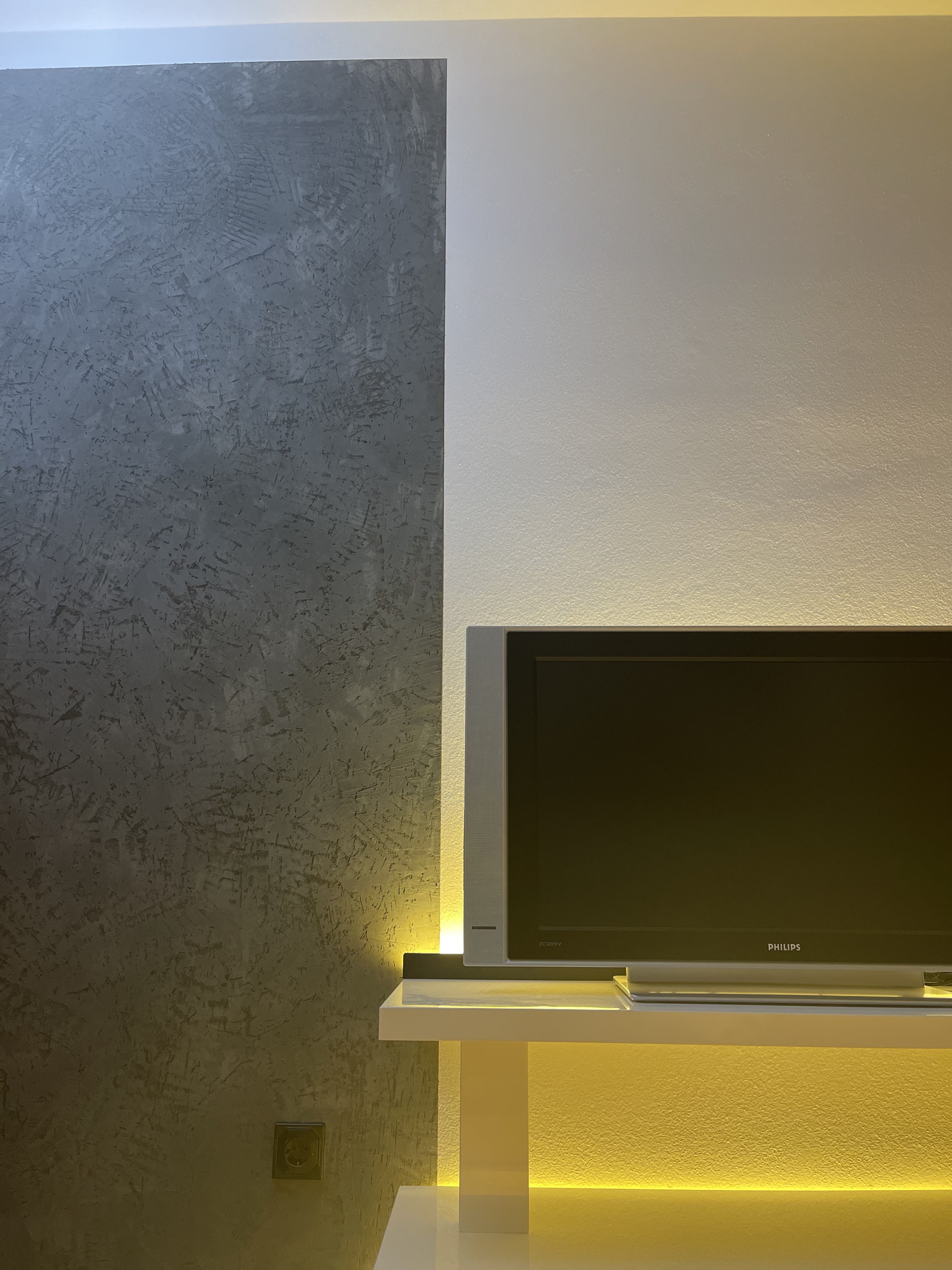 Wandgestaltung in einer Altbauwohnung in Meran